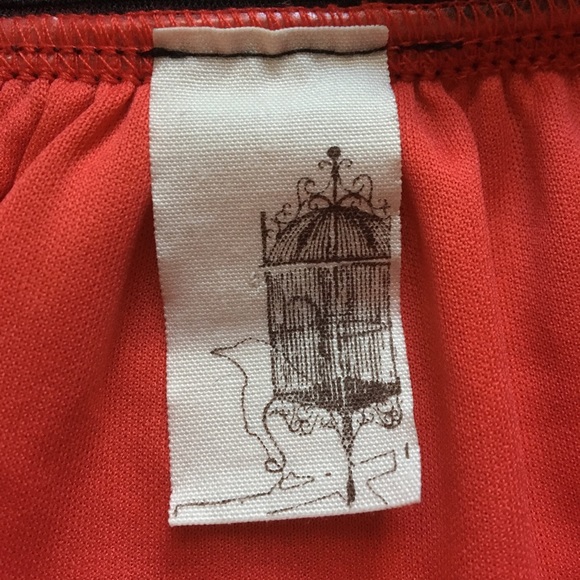 Francesca’s Orange Lace Skirt - Large - Picture 6 of 7